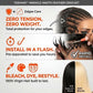 Tedhair Miracle Knots Human Feather Crochet Hair Deep Wave with No Spiral Ends - Pre-Separated Knotless Crochet Braids for Seamless Blending