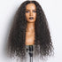 180% Density Brazilian Virgin Hair 5X5 Lace Closure Wig Water Wavy