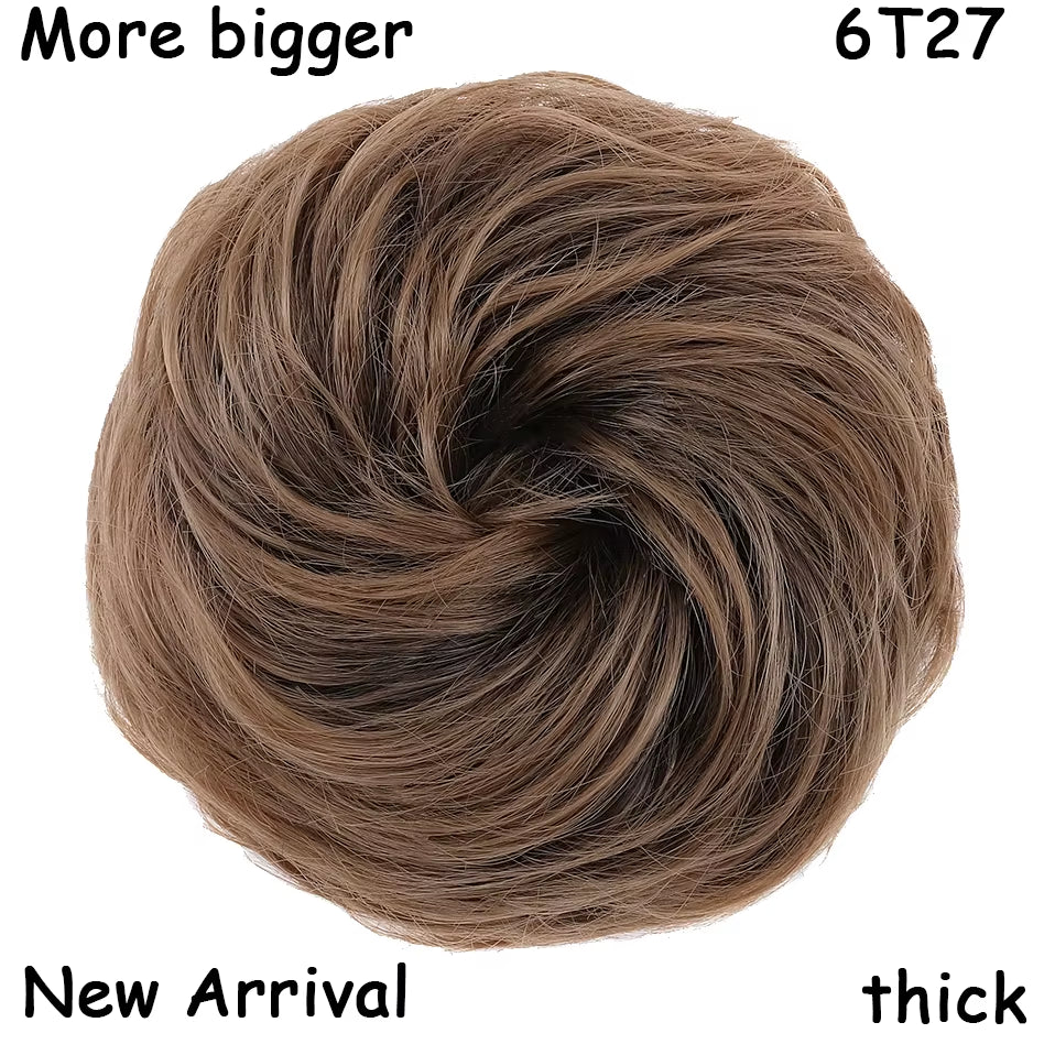 Curly Chignons Hair Scrunchie Extensions
