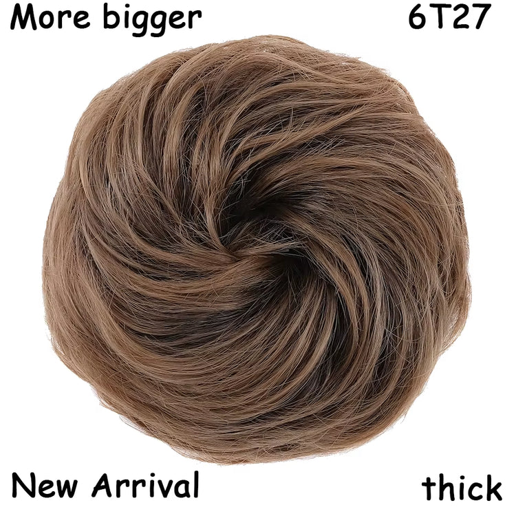 Curly Chignons Hair Scrunchie Extensions