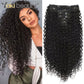26-Inch Synthetic Jerry Curly Clip-In Hair Extensions 140G