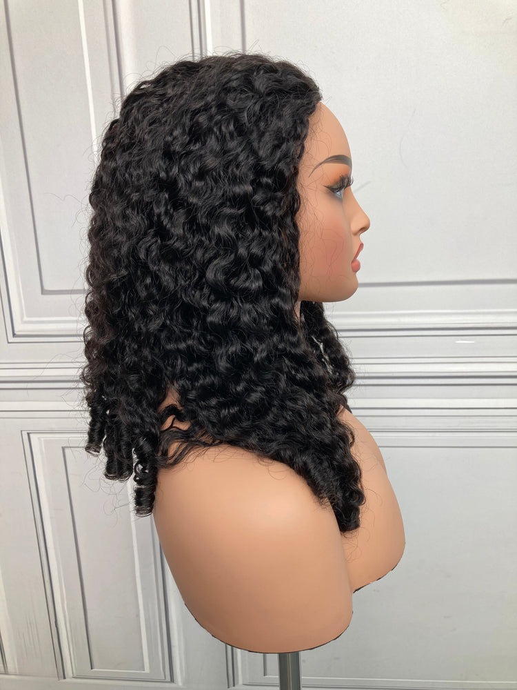 Tedhair Wear and Go 180% Density Half Wig Burmese Curly