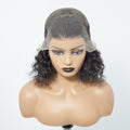 Tedhair 150% Density 13X4 Pre-Plucked Lace Frontal Bob Wig Water Wave
