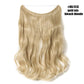 Synthetic Invisible Wire Hair Extensions Secret Fish Line Hairpiece