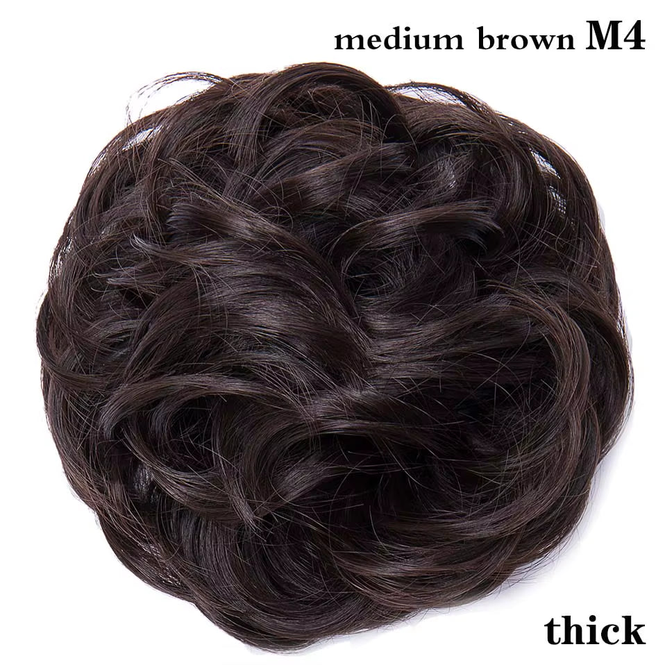 Curly Chignons Hair Scrunchie Extensions