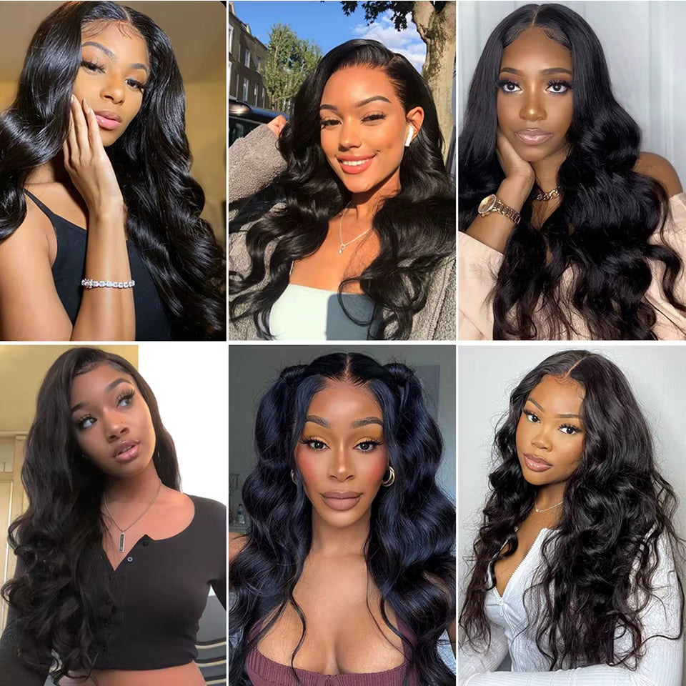 Brazilian Body Wave Clip-In Human Hair Extensions 8Pcs 120G