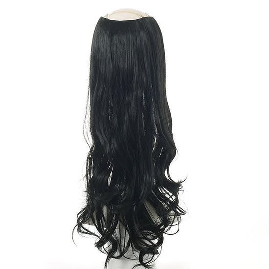 Wavy U-Part Clip-In Synthetic Wig Hairpiece