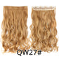 Favourite Long Wavy Synthetic Clip-In Hair Extensions 5 Clips