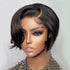 Short Bob Pixie Cut Transparent Lace Front Wig
