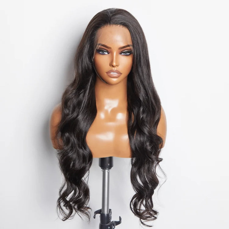 Tedhair 150% Density 13X6 Partingmax Glueless Lace Wigs 3D Cap Pre-Bleached Lace Front Wig Body Wave