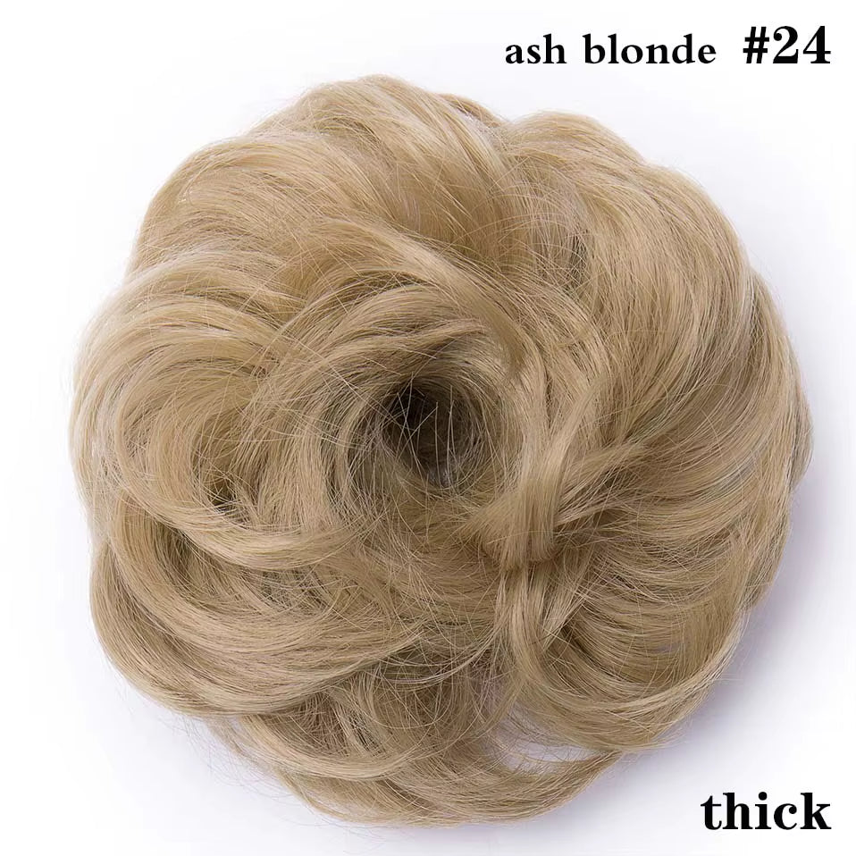 Curly Chignons Hair Scrunchie Extensions