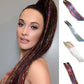 Sparkle Synthetic Hair Tinsel Extensions Bling Glitter Strands