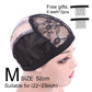 Ventilated Wig Net Cap with Combs for Wig Making