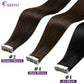 Straight Seamless Tape-In Human Hair Extensions 50G 20 Pcs
