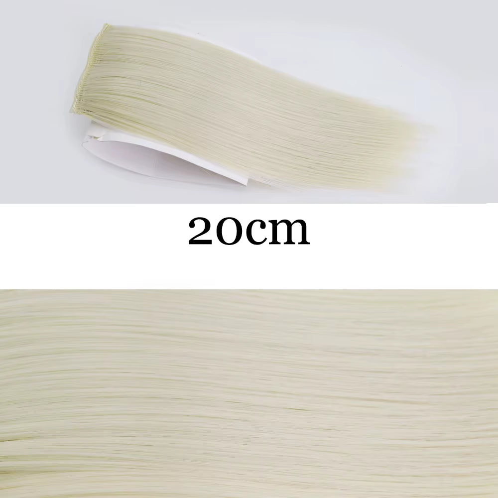 MERISI Synthetic Invisible Clip-In Hair Pads for Volume