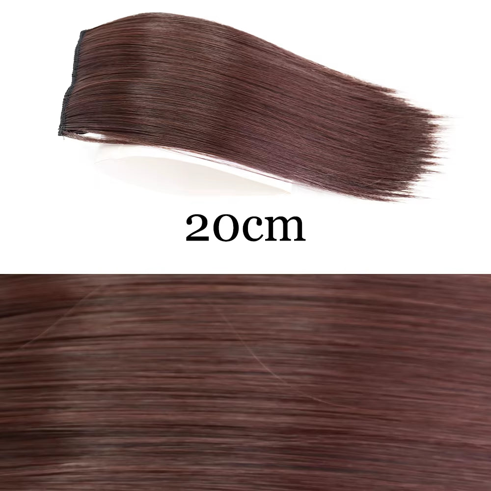 MERISI Synthetic Invisible Clip-In Hair Pads for Volume