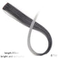 Lupu Synthetic Long Straight Rainbow Highlight Colored Hair Extensions Clip in Fake Hair Pieces for Women Heat Resistant