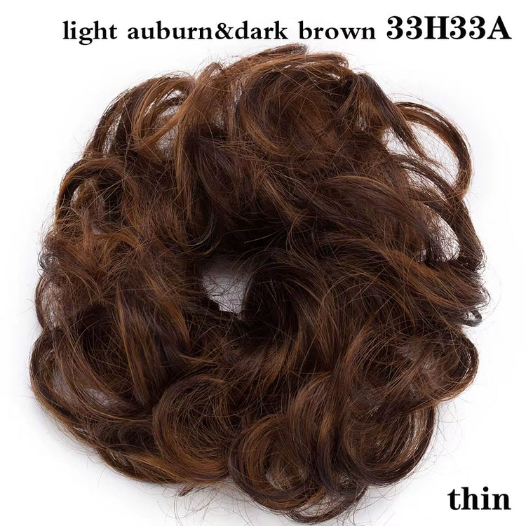 Curly Chignons Hair Scrunchie Extensions
