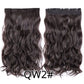 Favourite Long Wavy Synthetic Clip-In Hair Extensions 5 Clips