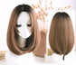 Wig in the Long Straight Hair Fashion Realistic Wig Wig Long Straight Hair