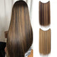 Long Straight Synthetic Hair Extension Invisible Fishing Line