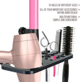 50 Inch Adjustable Wig Tripod Stand with Tool Tray for Hairdressing Training - Pink