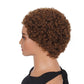 Short Pixie Cut Curly Brazilian Human Hair Wig