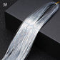 Sparkle Synthetic Hair Tinsel Extensions Bling Glitter Strands