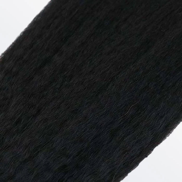 Tedhair Afro-Textured Kinky Straight Tape in Remy Hair Extensions 