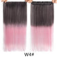 Favourite Long Wavy Synthetic Clip-In Hair Extensions 5 Clips