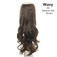 Wavy U-Part Clip-In Synthetic Wig Hairpiece