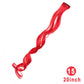 Lupu Synthetic Long Straight Rainbow Highlight Colored Hair Extensions Clip in Fake Hair Pieces for Women Heat Resistant