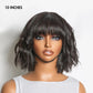 Tedhair 150% Density Put on and Go Layered Cut Minimalist Lace Bob Wig Yaki Straight