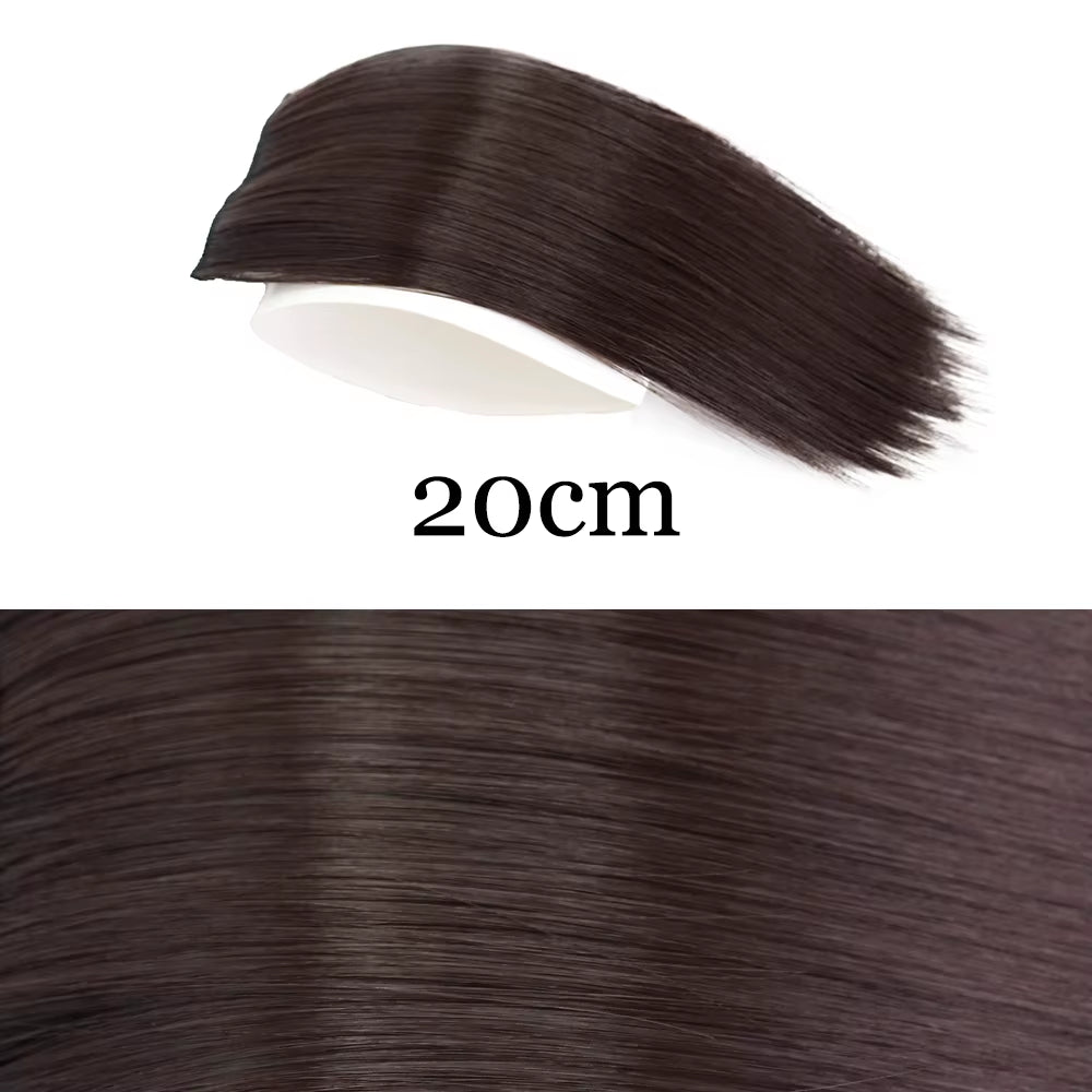 MERISI Synthetic Invisible Clip-In Hair Pads for Volume
