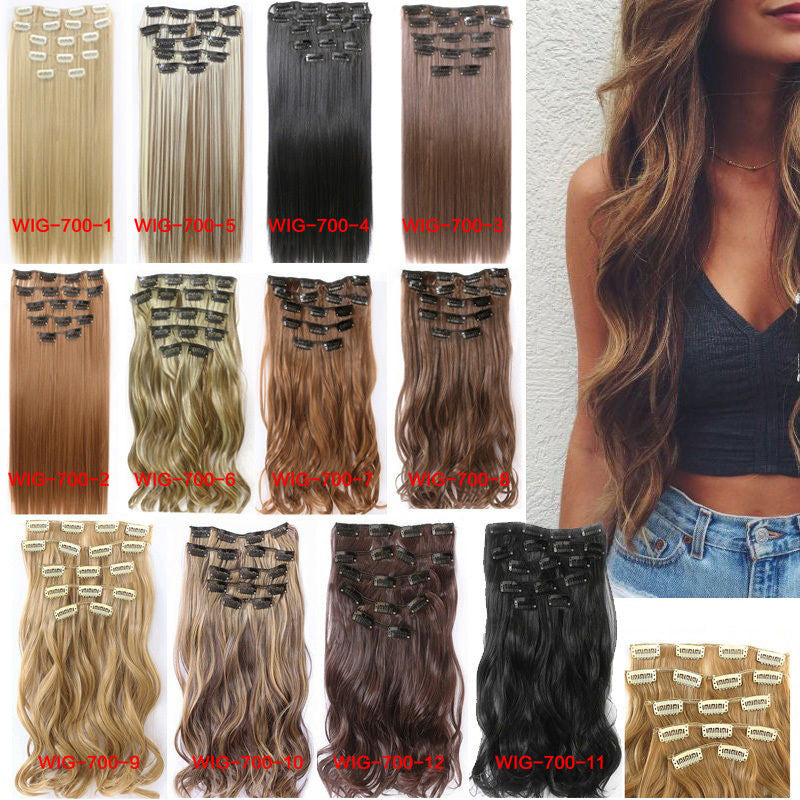Braiding Human Hair Extensions Synthetic Wig Set