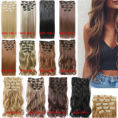 Braiding Human Hair Extensions Synthetic Wig Set