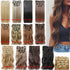 Braiding Human Hair Extensions Synthetic Wig Set