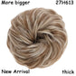 Curly Chignons Hair Scrunchie Extensions