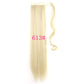 Long Straight Wrap-Around Clip-In Synthetic Ponytail Extension