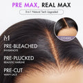 Tedhair 150% Density 13X4 Super Natural Hairline Silky Blunt Cut HD Glueless Frontal Lace Short Bob Wig Straight 10"