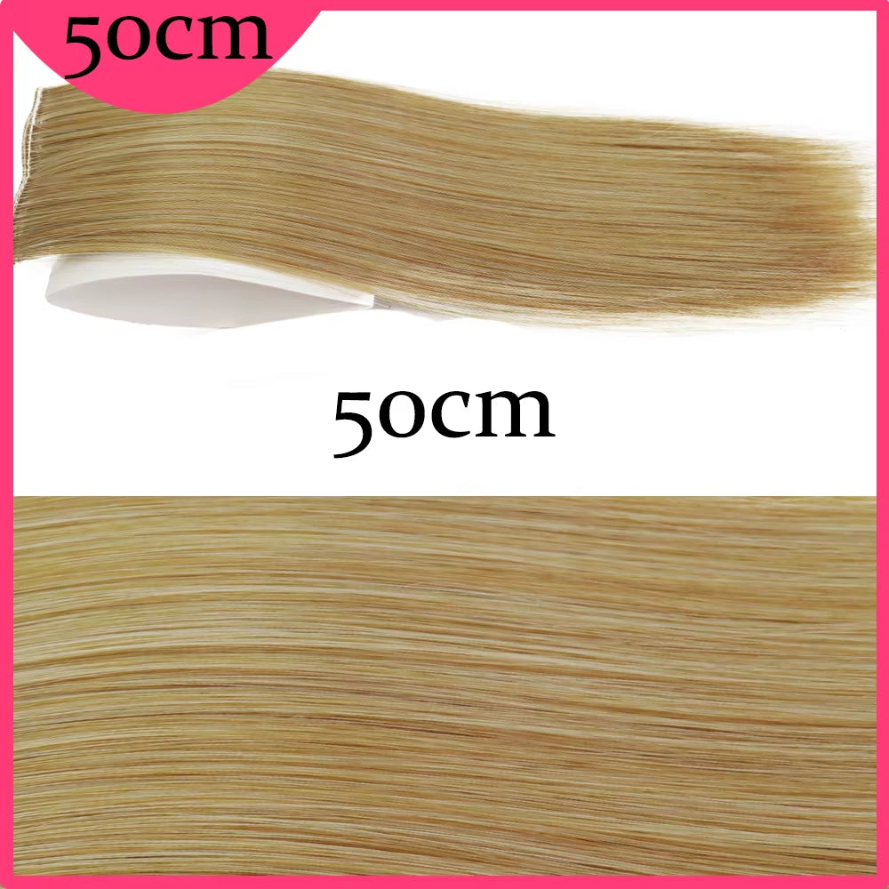 MERISI Synthetic Invisible Clip-In Hair Pads for Volume