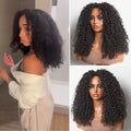 Tedhair Wear and Go 180% Density Half Wig Messy Curly