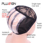 Ventilated Wig Net Cap with Combs for Wig Making