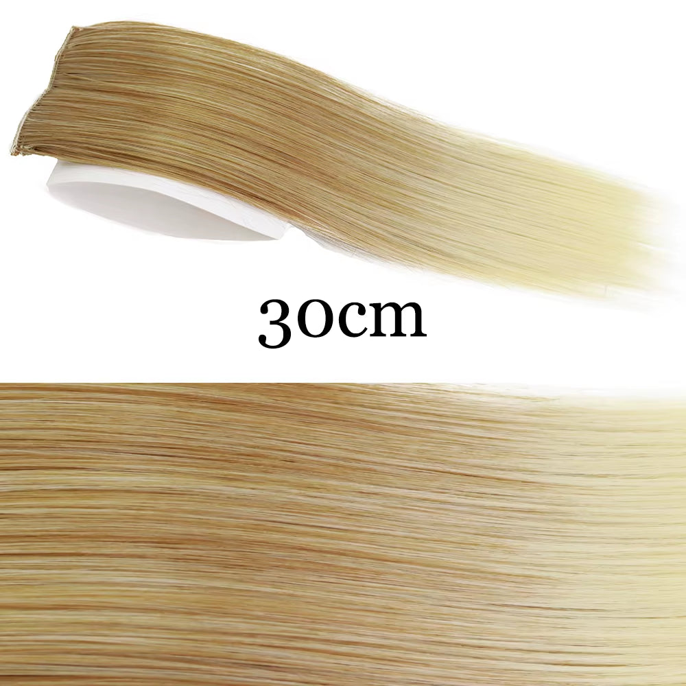 MERISI Synthetic Invisible Clip-In Hair Pads for Volume