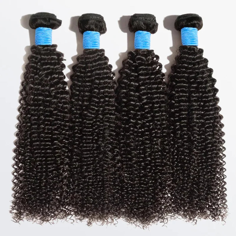 Tedhair Kinky Curly Brazilian 100% Virgin Hair Bundles 10-30&
