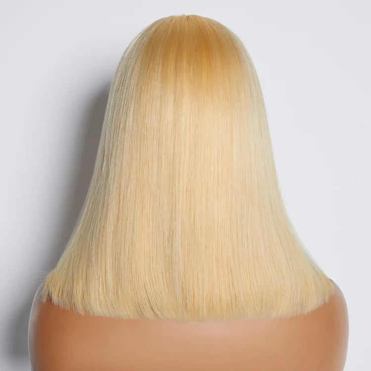 Tedhair 150% Density Pre-Plucked 13X4 Lace Frontal Bob Wig Straight 