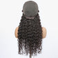180% Density Brazilian Virgin Hair 5X5 Lace Closure Wig Water Wavy