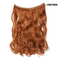 Synthetic Invisible Wire Hair Extensions Secret Fish Line Hairpiece