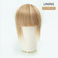 Human Hair Clip-In Bangs 3D Blunt Cut Extensions