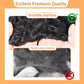 Kinky Curly Half Wig Human Hair 200% Density Wear Go Glueless Wigs Human Hair 3 In 1 Curly Half Wig Human Hair Drawstring Seamless Flip Headband Wig for Women Beginner Friendly Natural Black 18 Inch